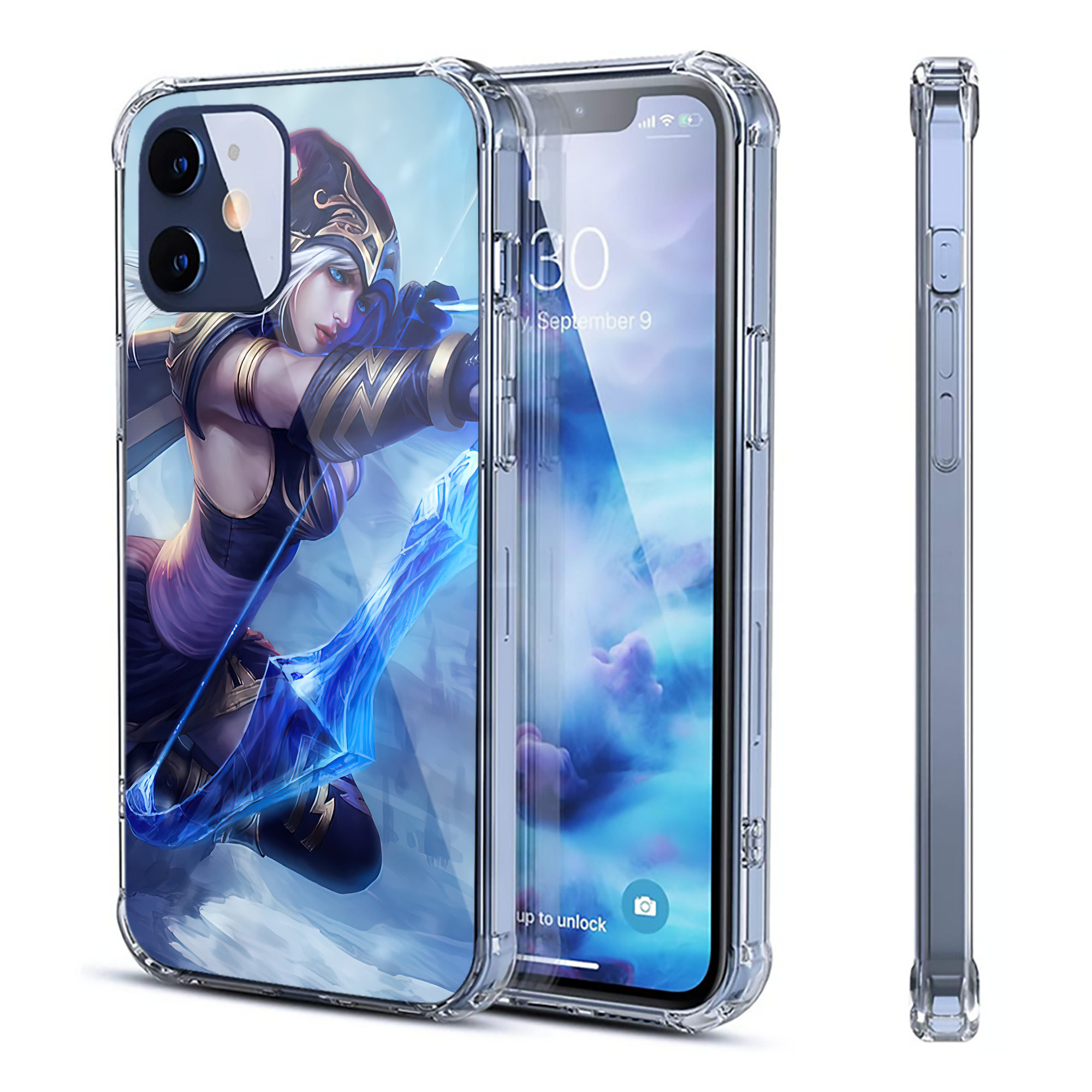 （画像用） リーグ・オブ・レジェンド League of Legends LOL 【iPhone 12シリーズ対応】透明スマホケース（クリアソフトケース）